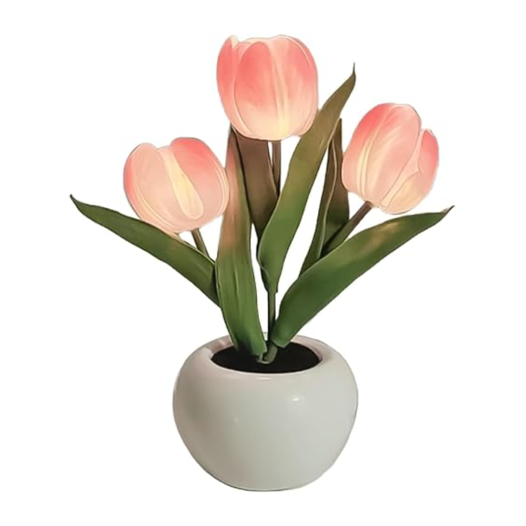 Lámpara Decorativa de Tulipanes